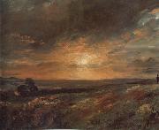 John Constable Hampsted Heath,looking towards Harrow at sunset 9August 1823 oil painting picture wholesale